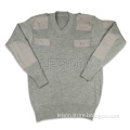 100% Wool Commando Sweater Military Pullover